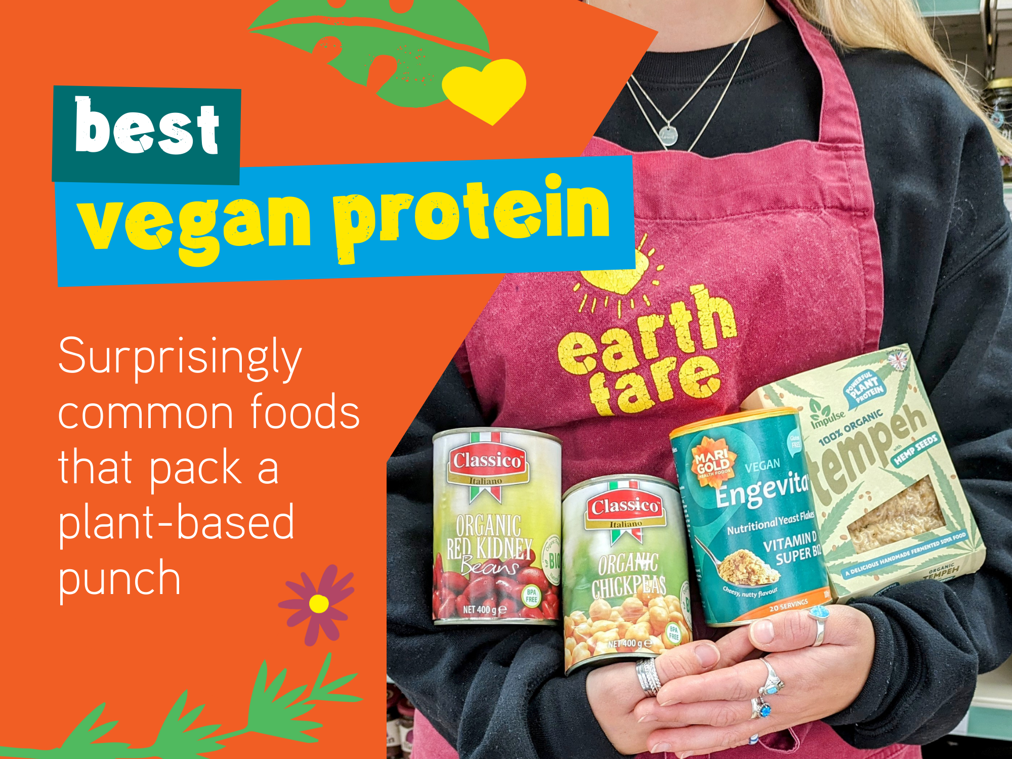 Best Vegan Protein Sources - Earthfare Supermarket