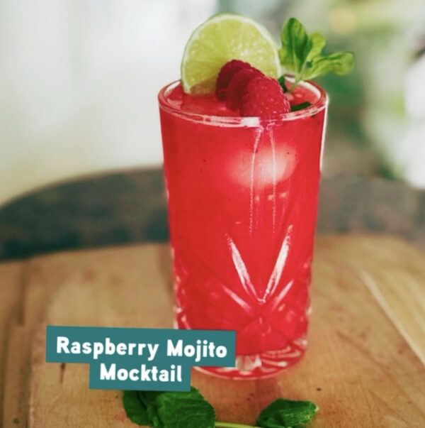 Raspberry Mojito Mocktail - Earthfare Supermarket