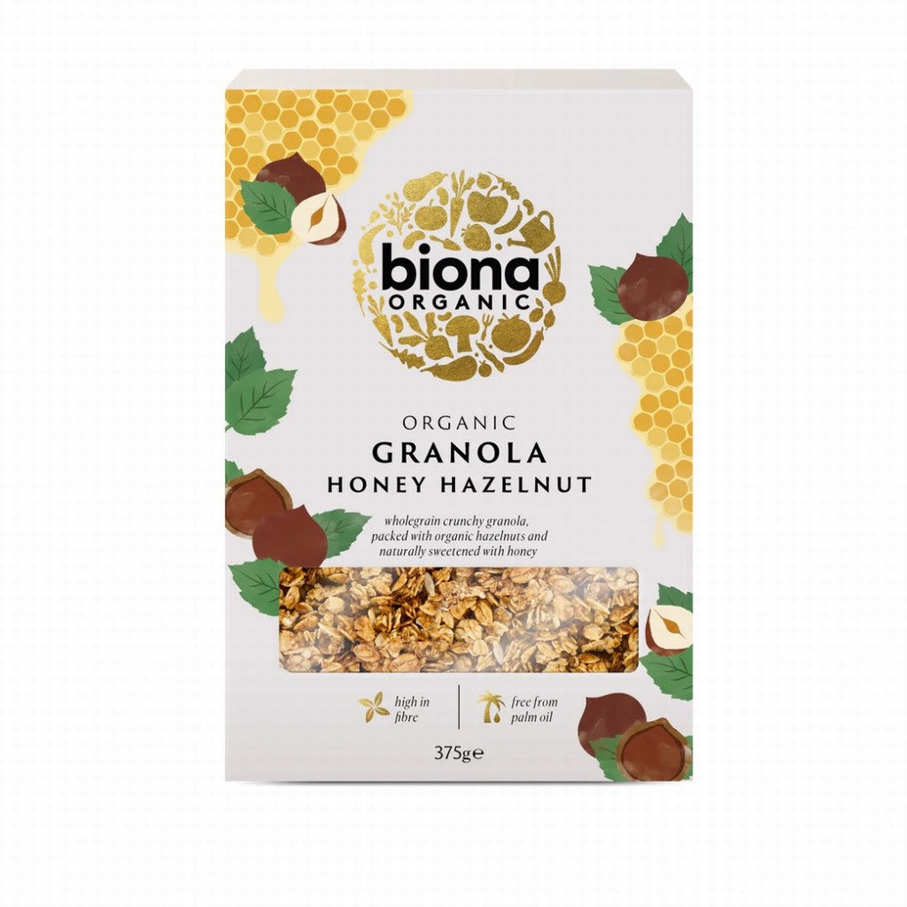 Biona Organic Granola Honey Hazelnut