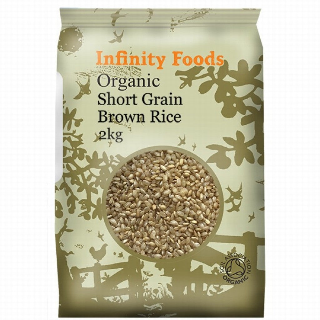 Infinity Organic Brown Rice Short Grain 2Kg
