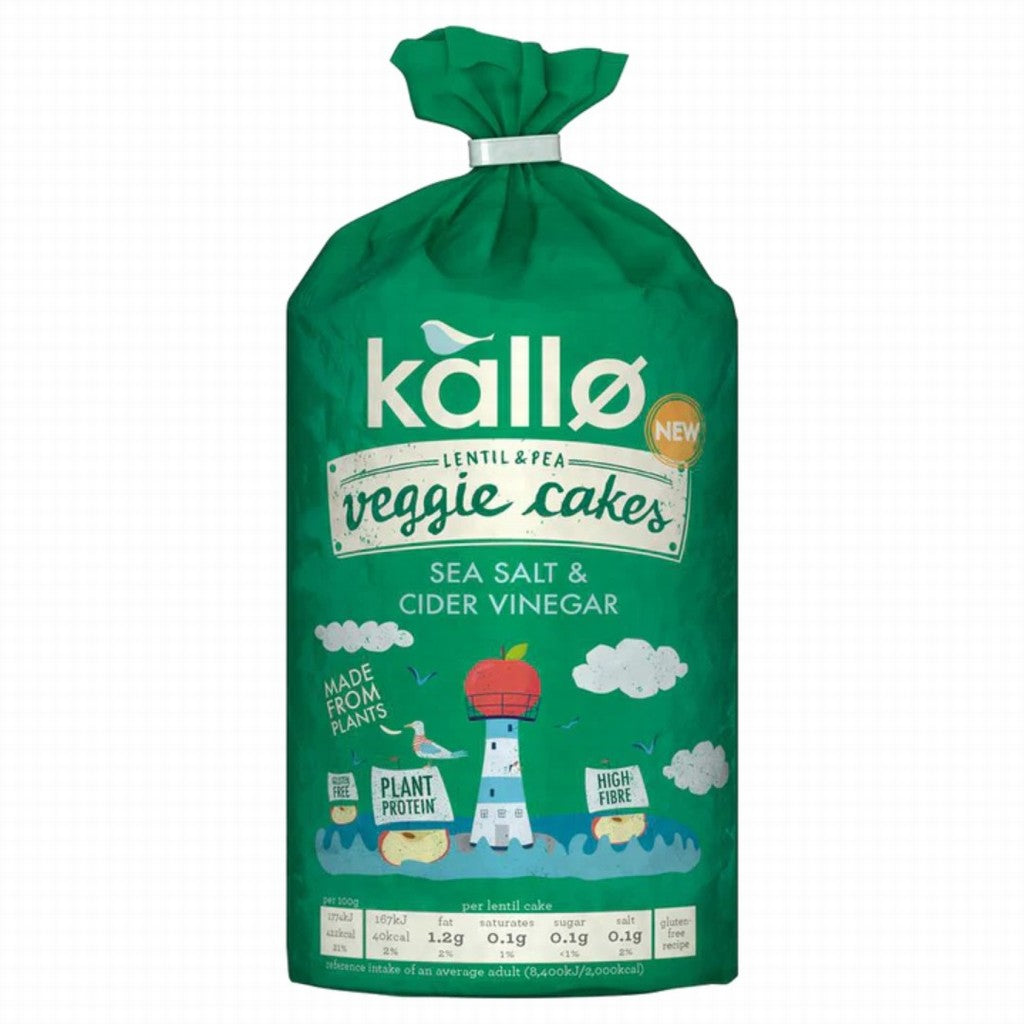 Kallo Veggie Cakes Salt & Vinegar