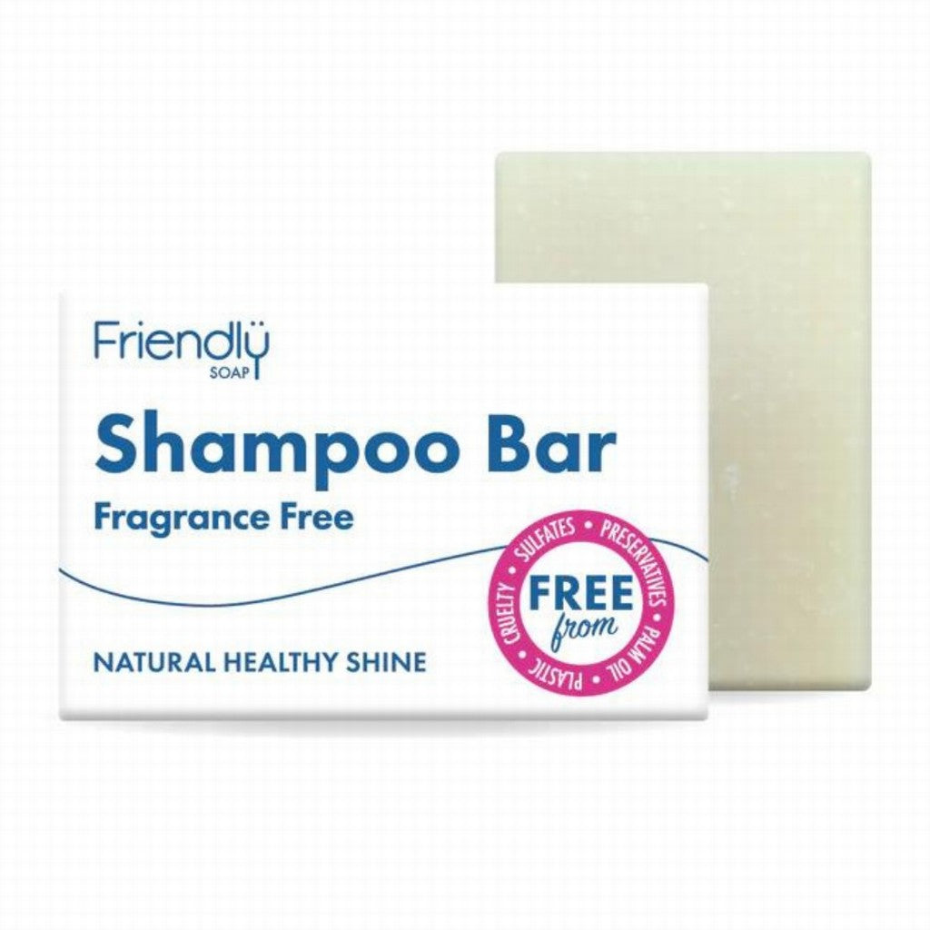 Friendly Soap Shampoo Bar Fragrance Free
