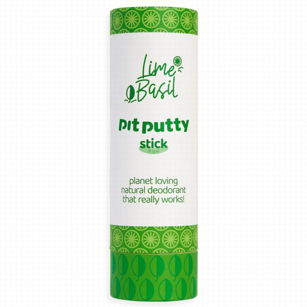 Pit Putty Deodorant Stick Lime & Basil