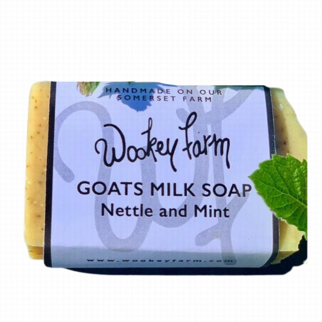 Wookey Farm Goat Milk Soap Nettle & Mint