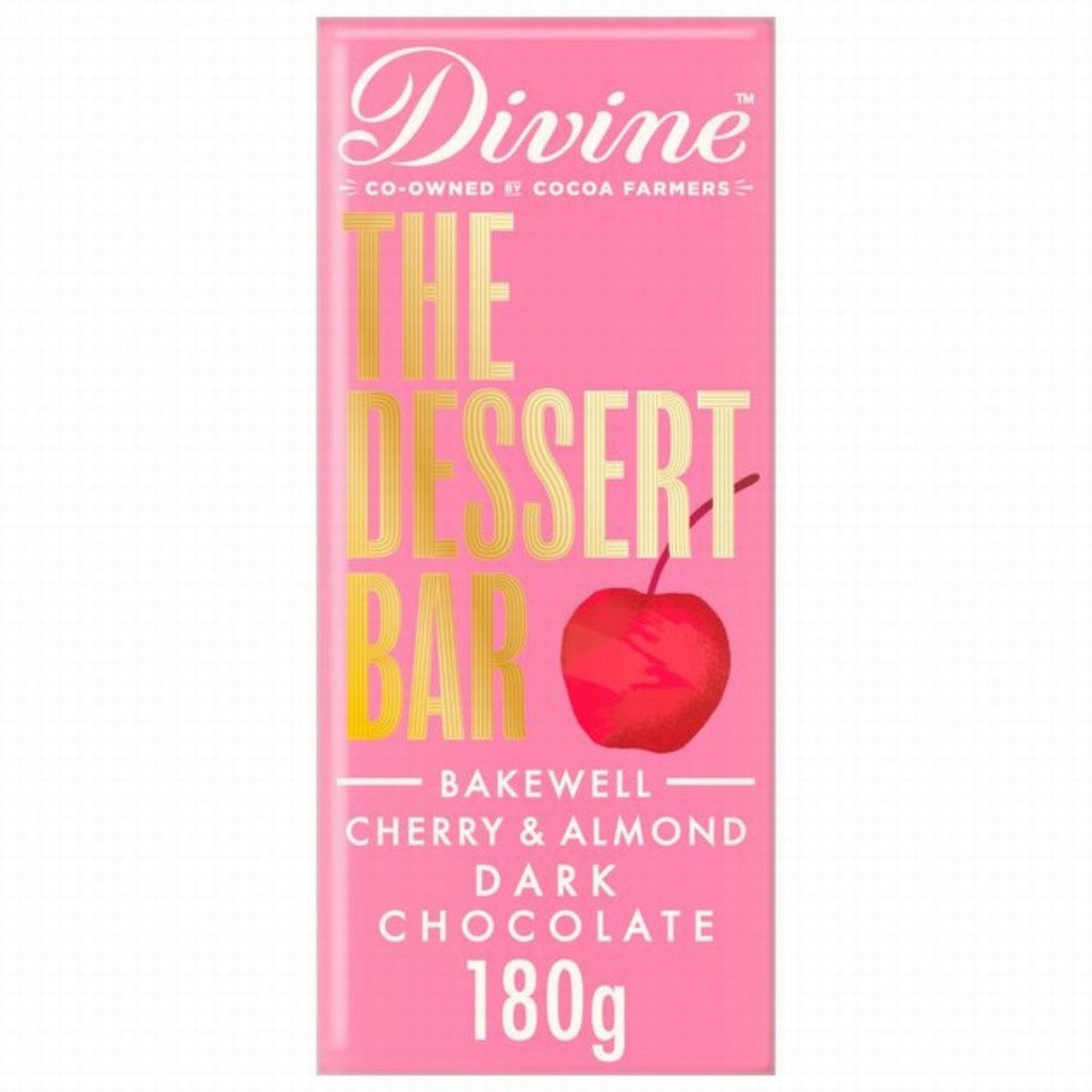 Divine Dessert Bar - 60% Dark Chocolate Bakewell