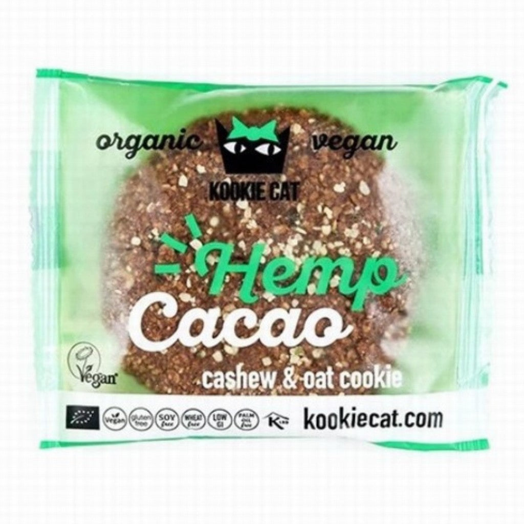 Kookie Cat Organic Cookie Hemp Cacao 50G