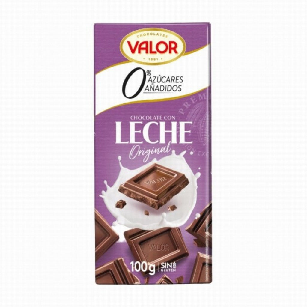 Valor Sugar Free Milk Chocolate