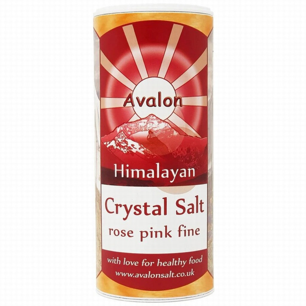 Avalon Himalayan Crstyal Salt Rose Pink Fine Shaker