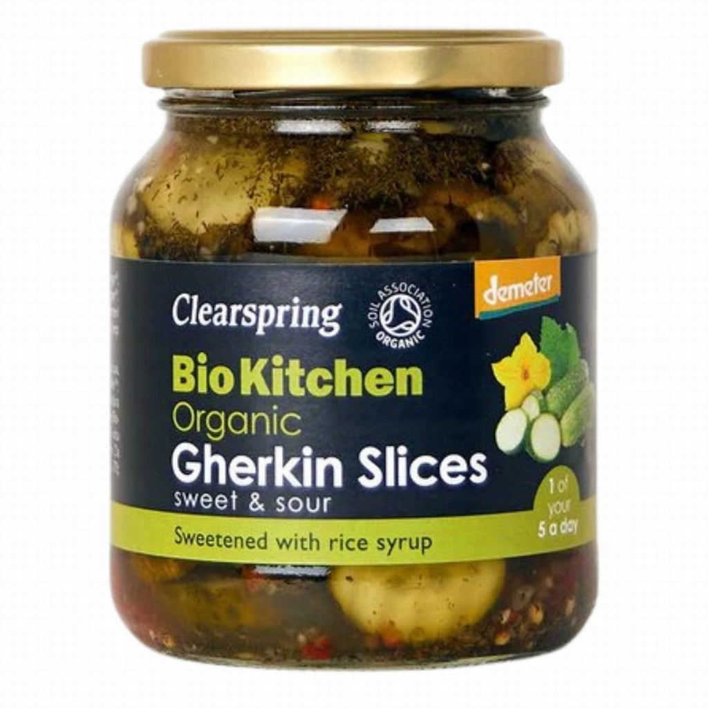 Clearspring Organic Gherkins Sweet & Sour