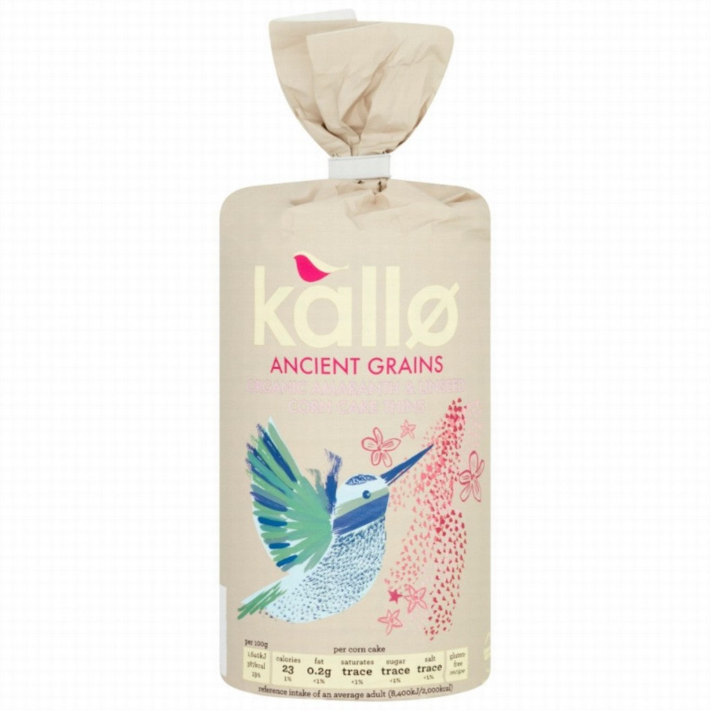 Kallo Organic Ancient Grains Corn Cakes
