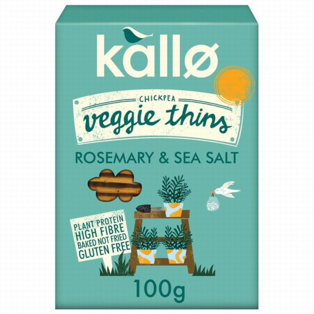 Kallo Veggie Thins Rosemary