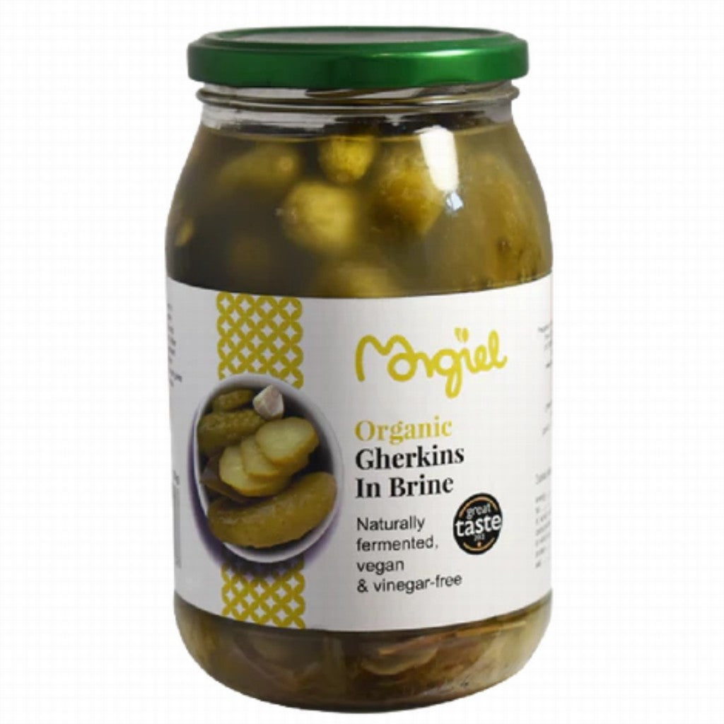 Morgiel Organic Raw Gherkins in Brine