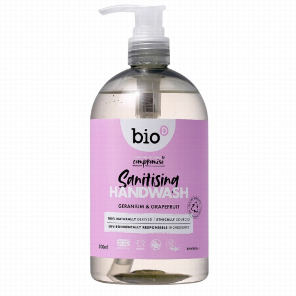 Bio-D Antibac Hand Wash Geranium & Grpaefruit