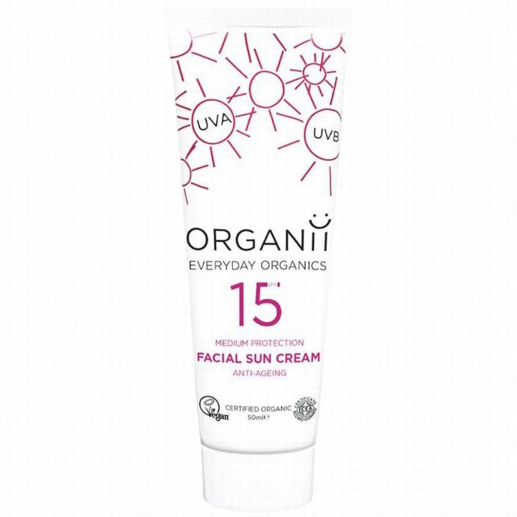 Organii Spf15 Anti Ageing Facial Sun Cream