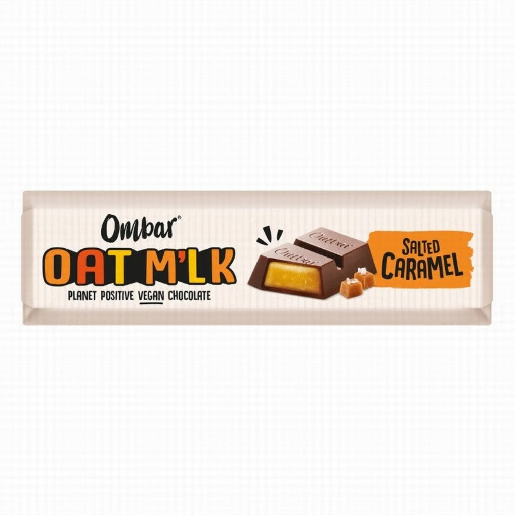 Ombar Oat M'lk Salted Caramel Filled Bar