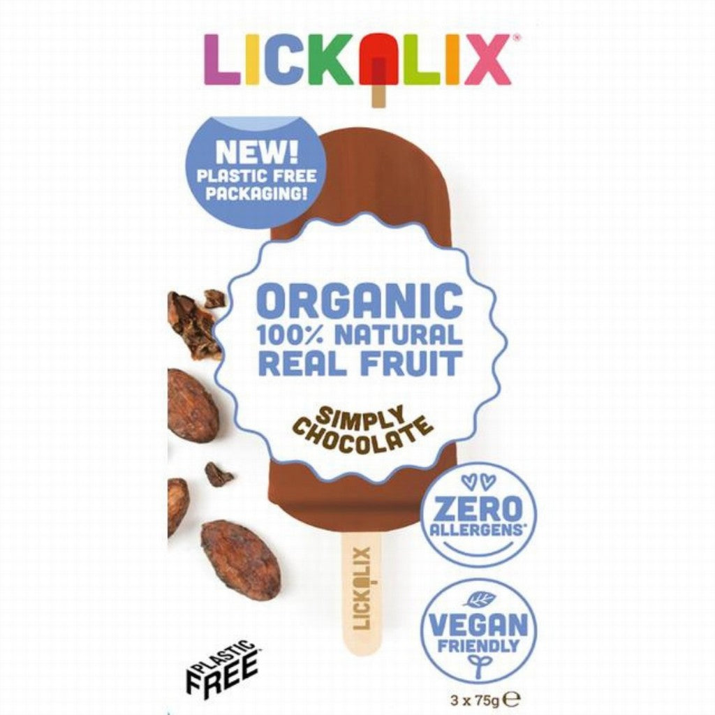 Lickalix Organic Simply Chocolate