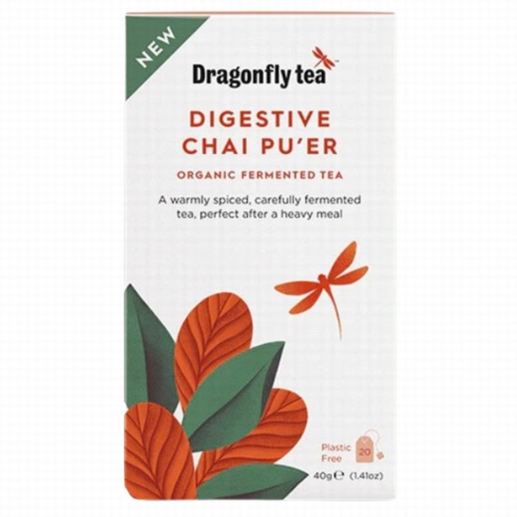 Dragonfly Tea Organic Digestive Chai Pu'er