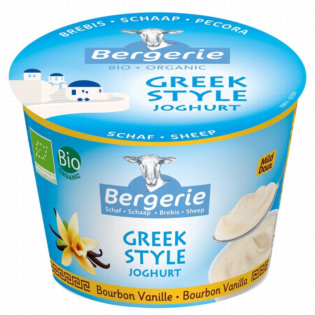 Bergerie Organic Sheep Yoghurt Greek Style Vanilla