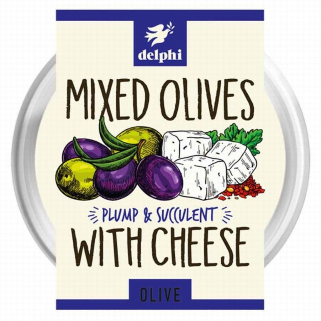 Delphi Mixed Olives With Cheese