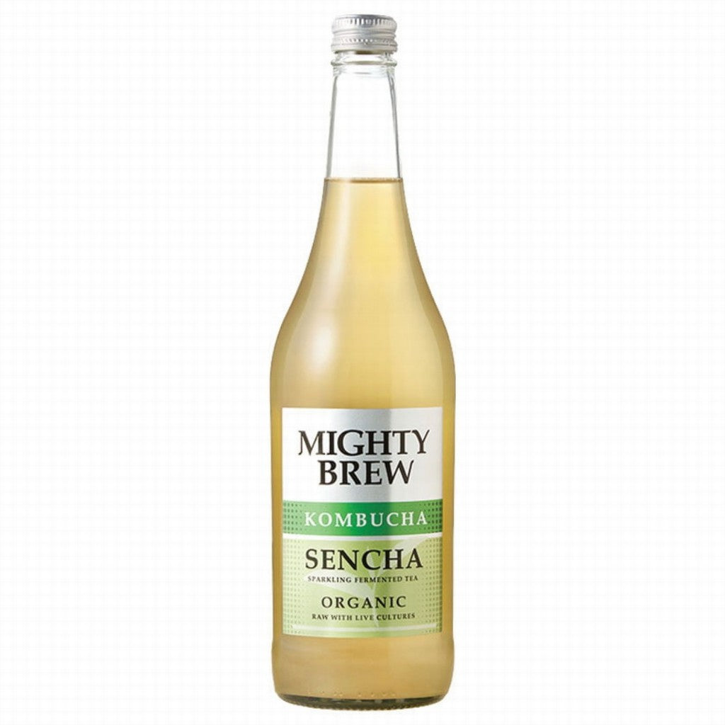 Mighty Brew Organic Kombucha Sencha 750Ml