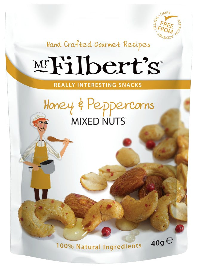 Mr Filberts Honey & Peppercorn Mixed Nuts