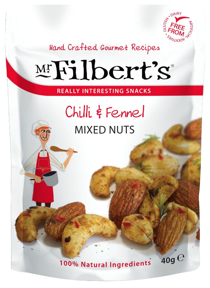 Mr Filberts Chilli & Fennel Mixed Nuts