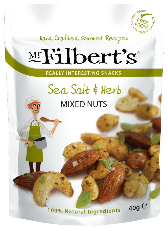 Mr Filberts Sea Salt & Herb Mixed Nuts