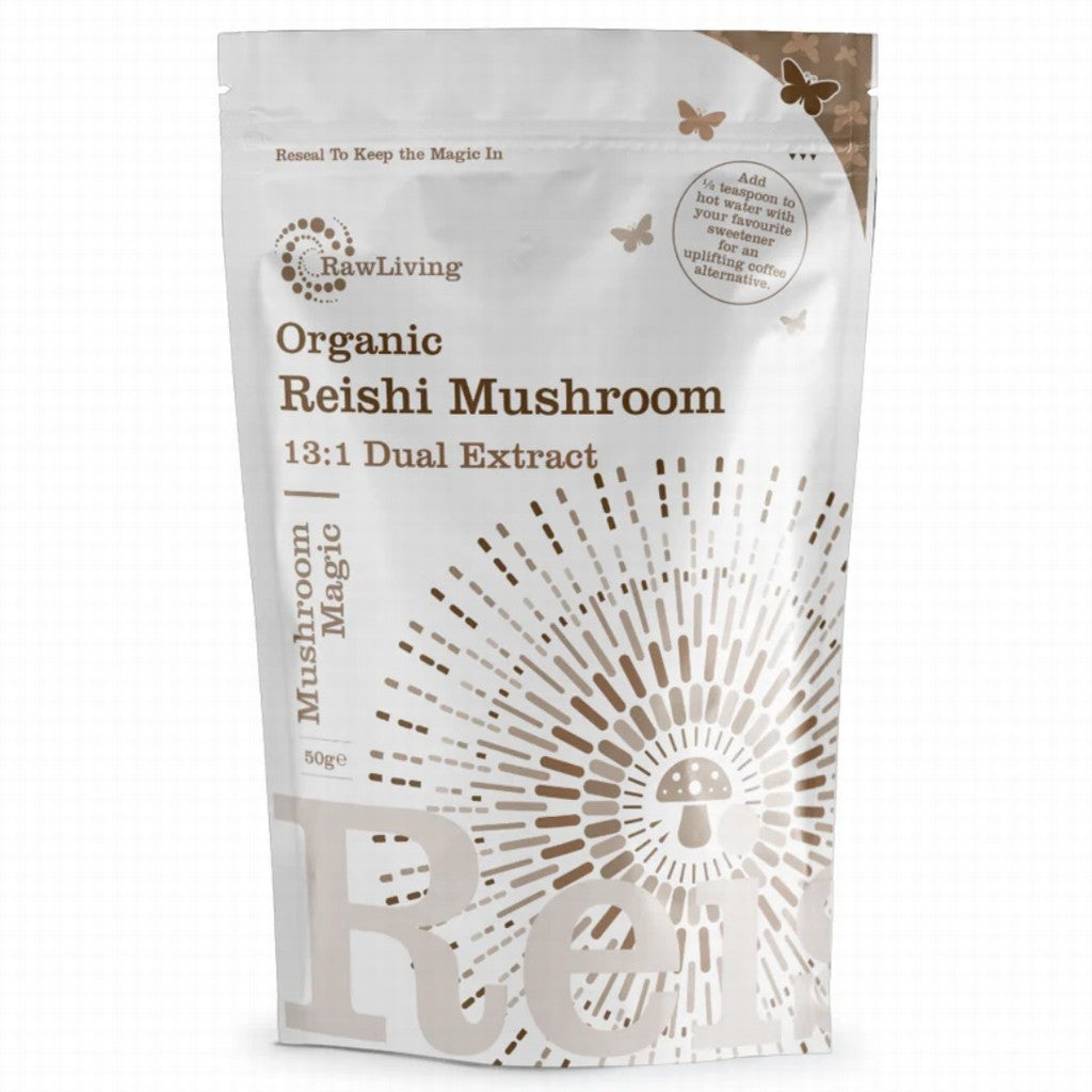 Raw Living Reishi 13:1 Dual Extract Powder