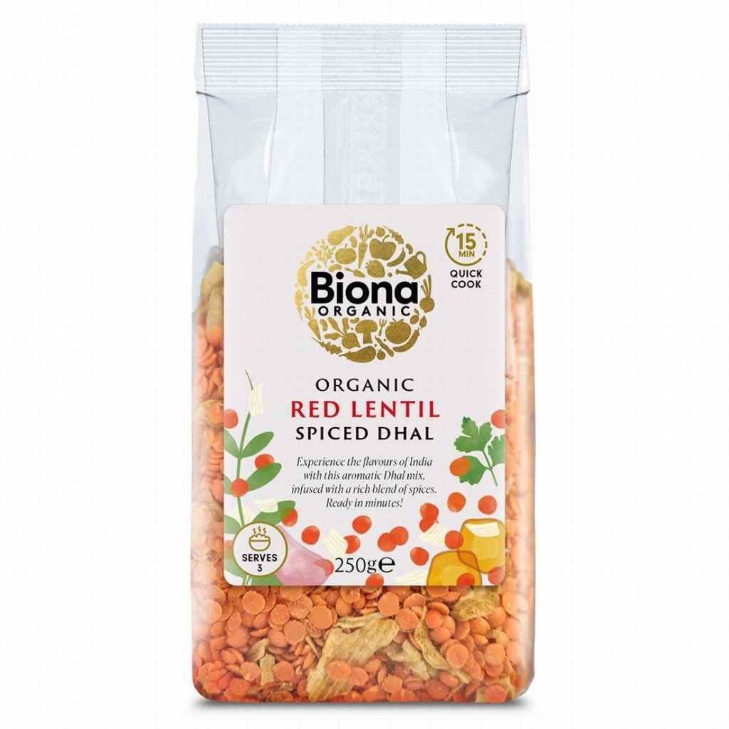 Biona Organic Spiced Red Lentil Dahl