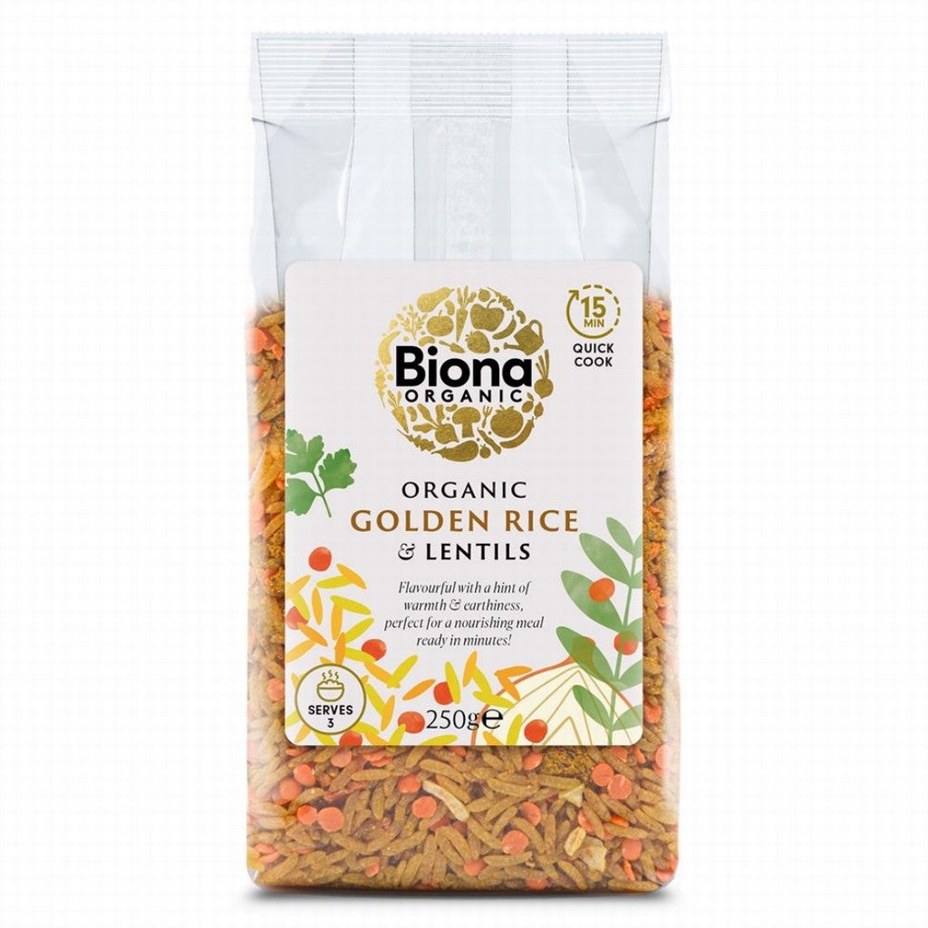 Biona Organic Golden Rice & Lentils