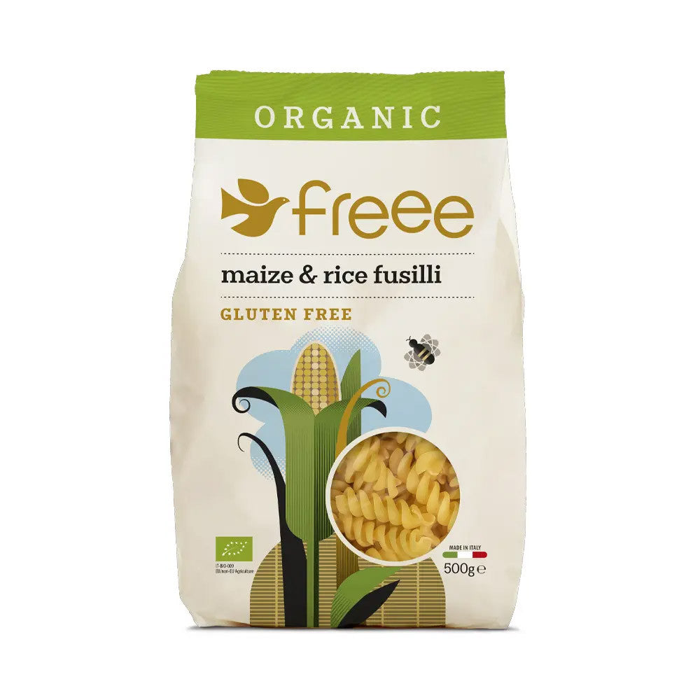 Freee Maize & Rice Fusilli Pasta