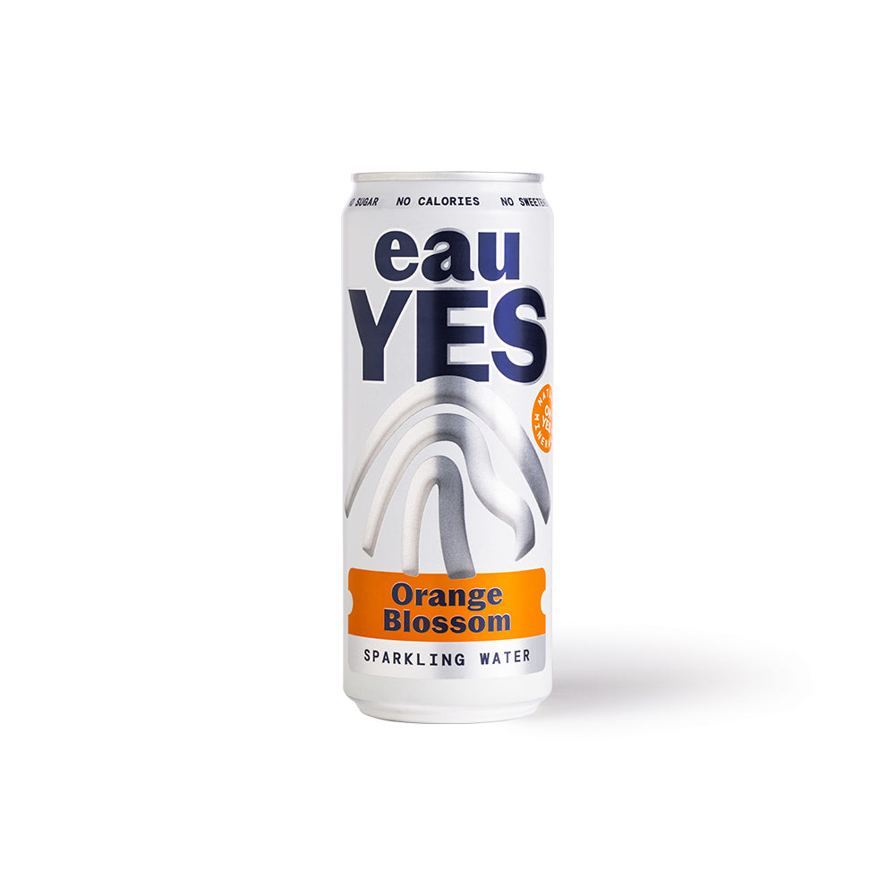 eauYES Orange Blossom Sparkling Mineral Water 330ml