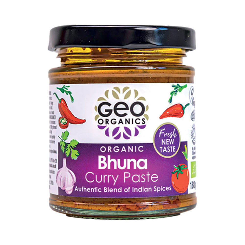 Geo Organic Bhuna Curry Paste 180g