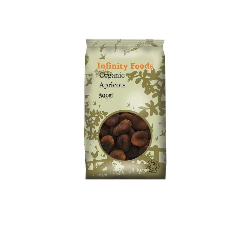 Infinity Organic Whole Apricots 500G