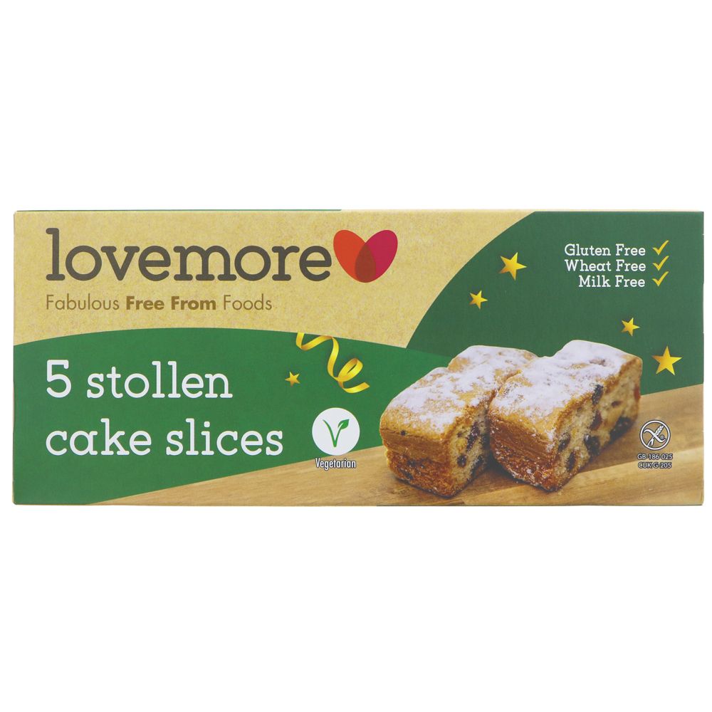 Lovemore Stollen 5 Cake Slices