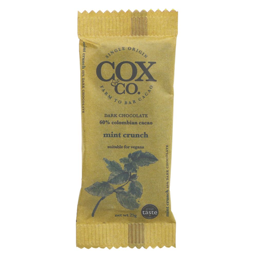 Cox & Co Mint Crunch Mini Bar 25g
