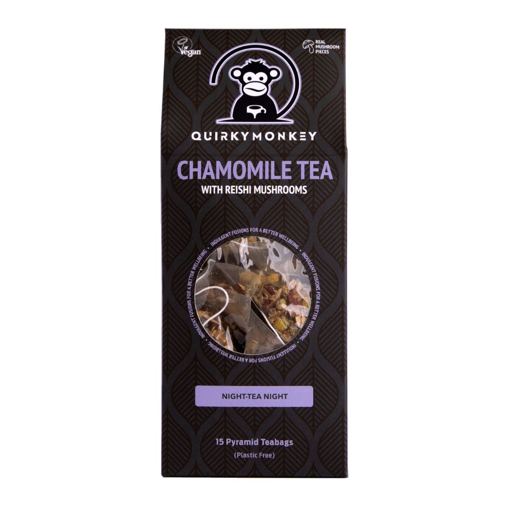 Quirky Monkey Chamomile with Reishi Mushroom Teabags