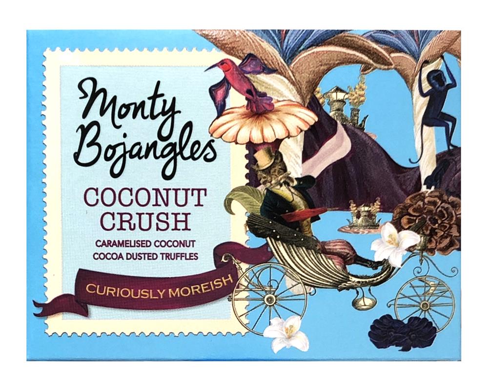 Monty Bojangles Coconut Crush Cocoa Dusted Truffles