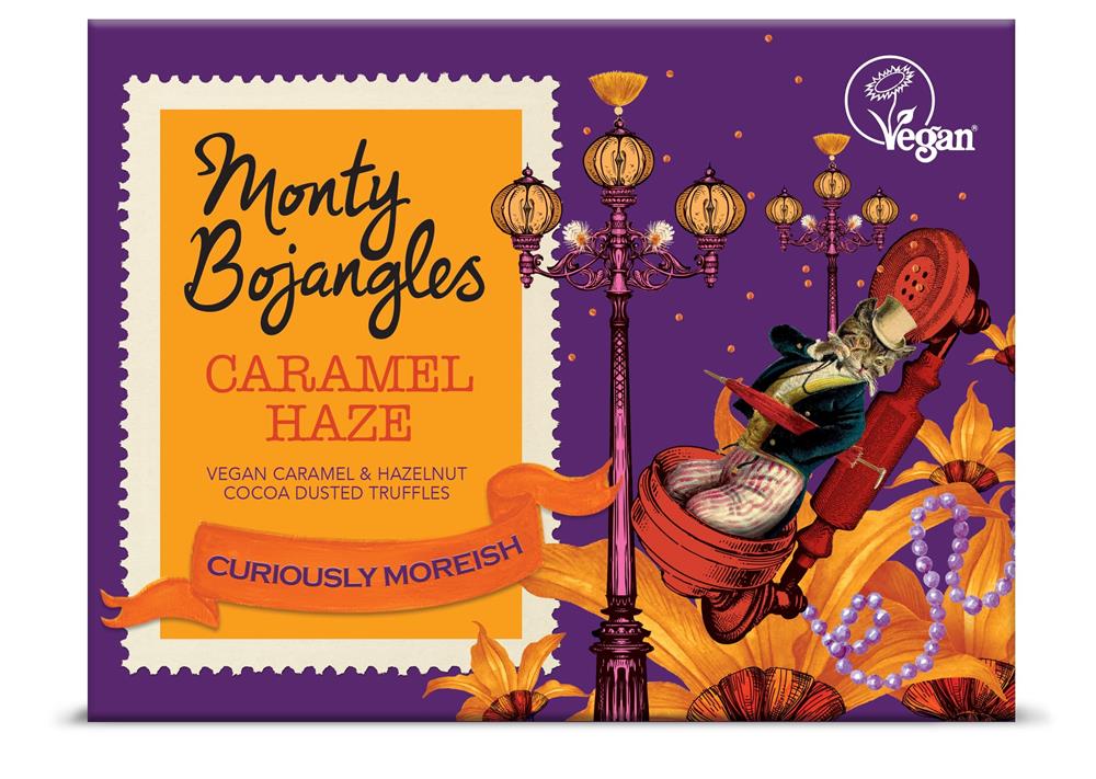 Monty Bojangles Caramel Haze Vegan Truffles