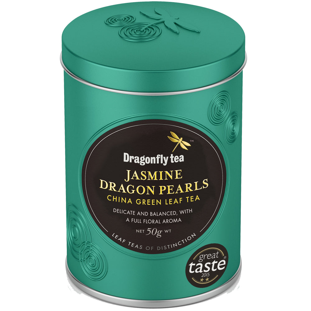 Dragonfly Tea Jasmine Pearls Loose Leaf Tea