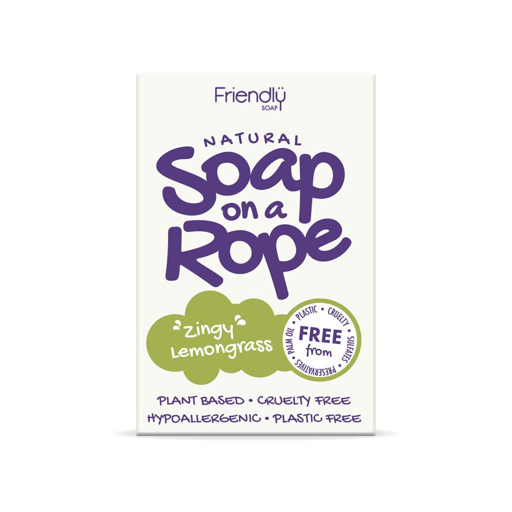 Friendly Soap on a Rope Lemongrass