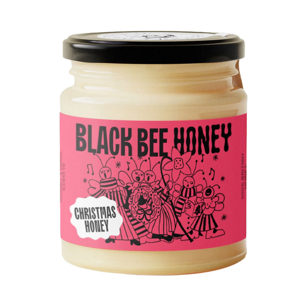 Black Bee Christmas Honey 227g