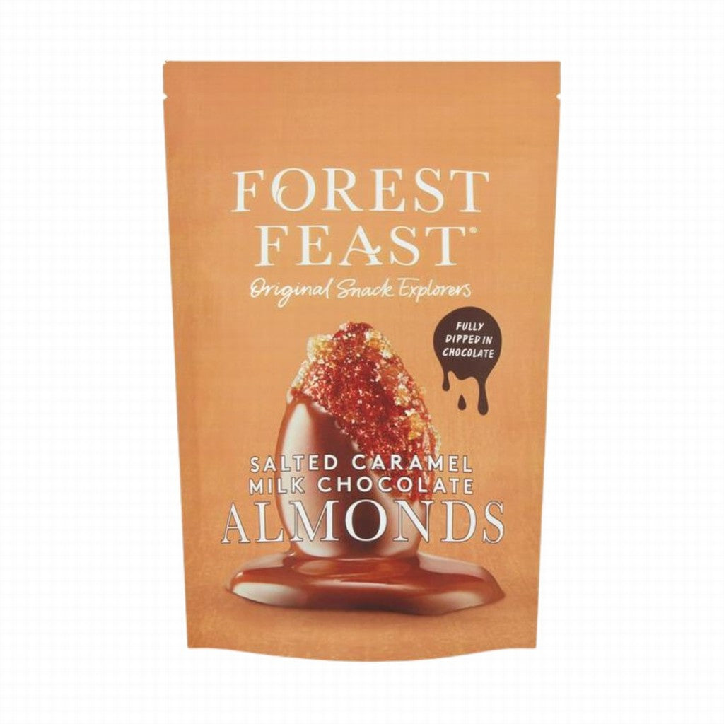Forest Feast Salted Caramel Milk Chocolate Almonds 120g