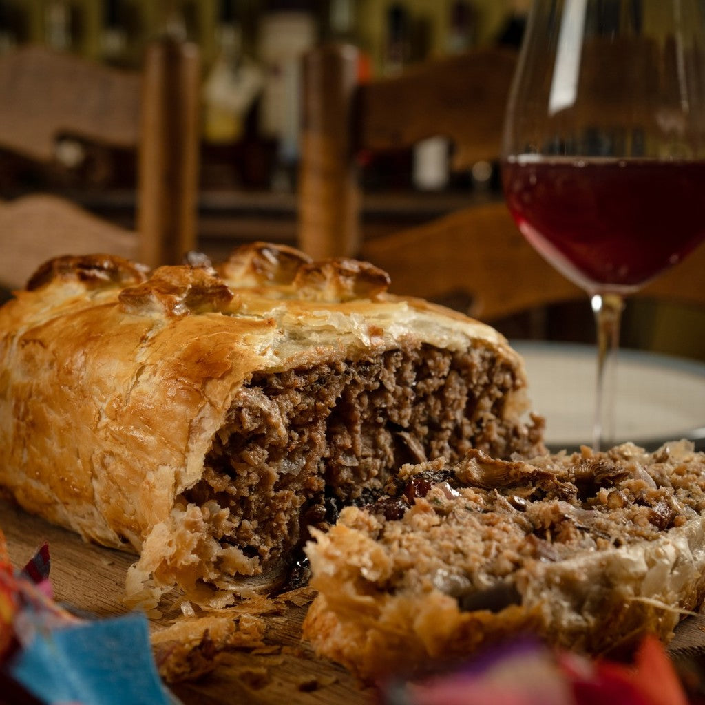 Earthfare Cranberry and Mushroom Wellington