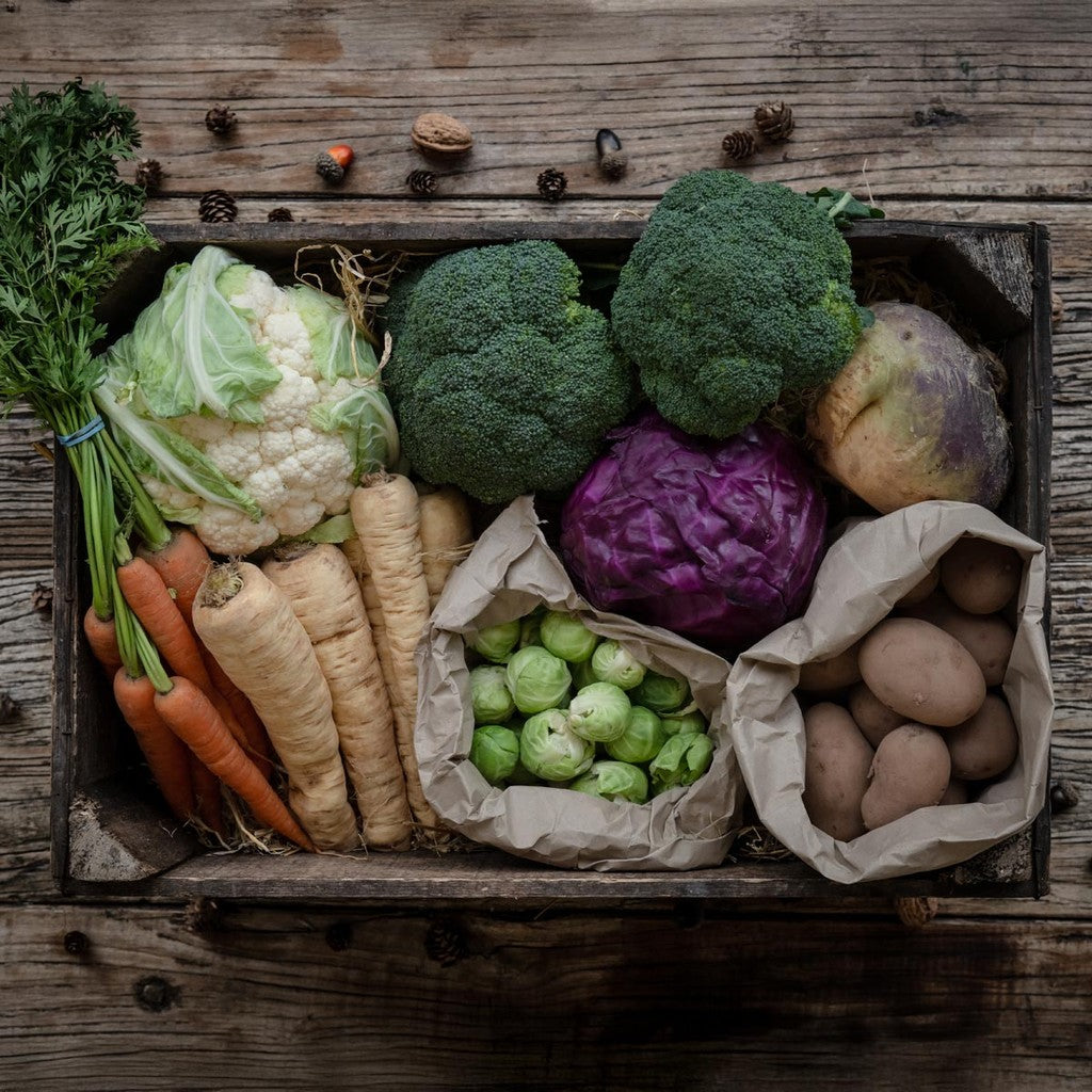 Medium Organic Festive Veg Box