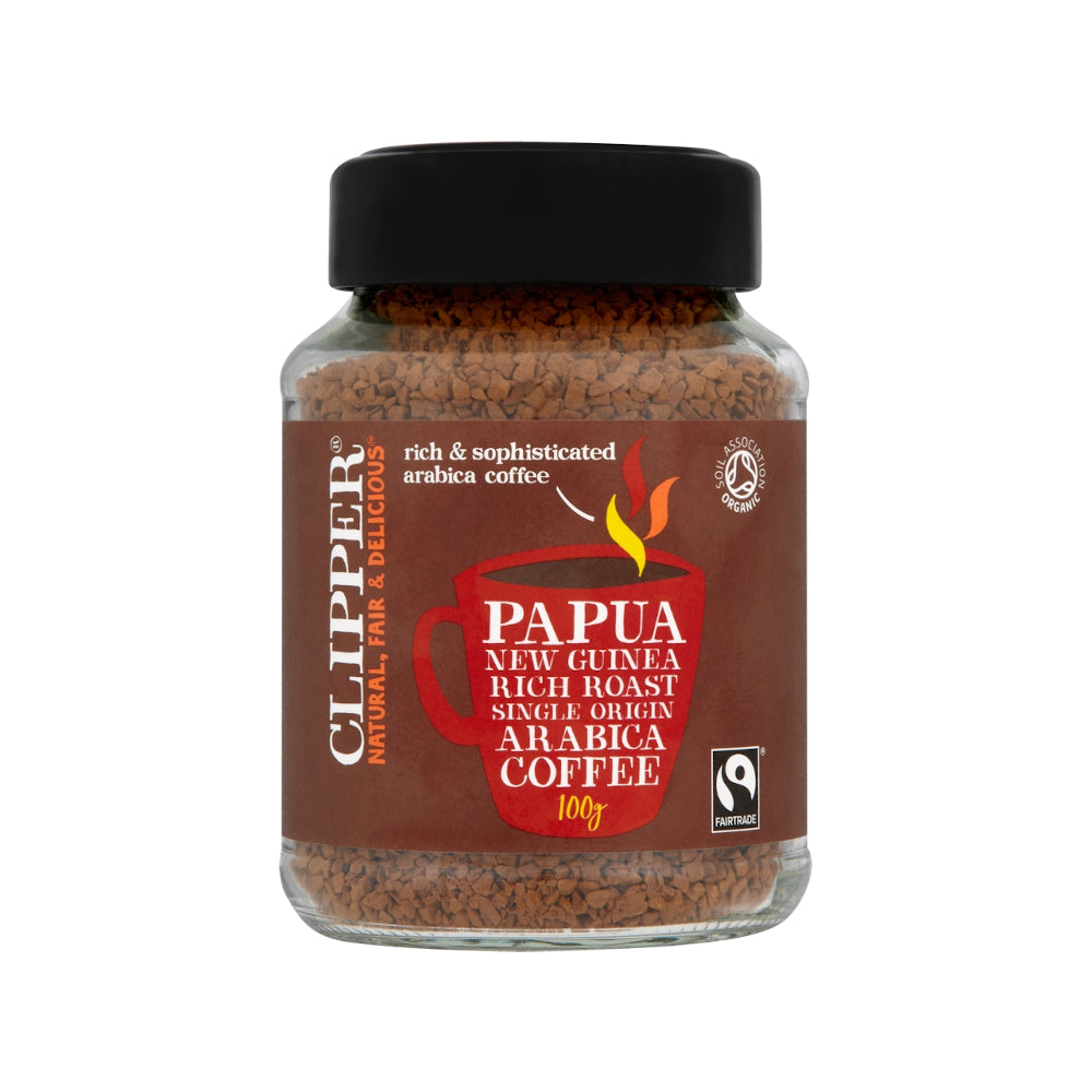 Clipper Organic Instant Rich Roast Coffee