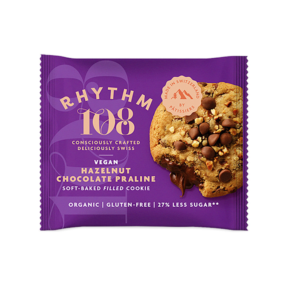 Rhythm 108 Organic Cookie Chocolate Hazelnut Ganache 50G