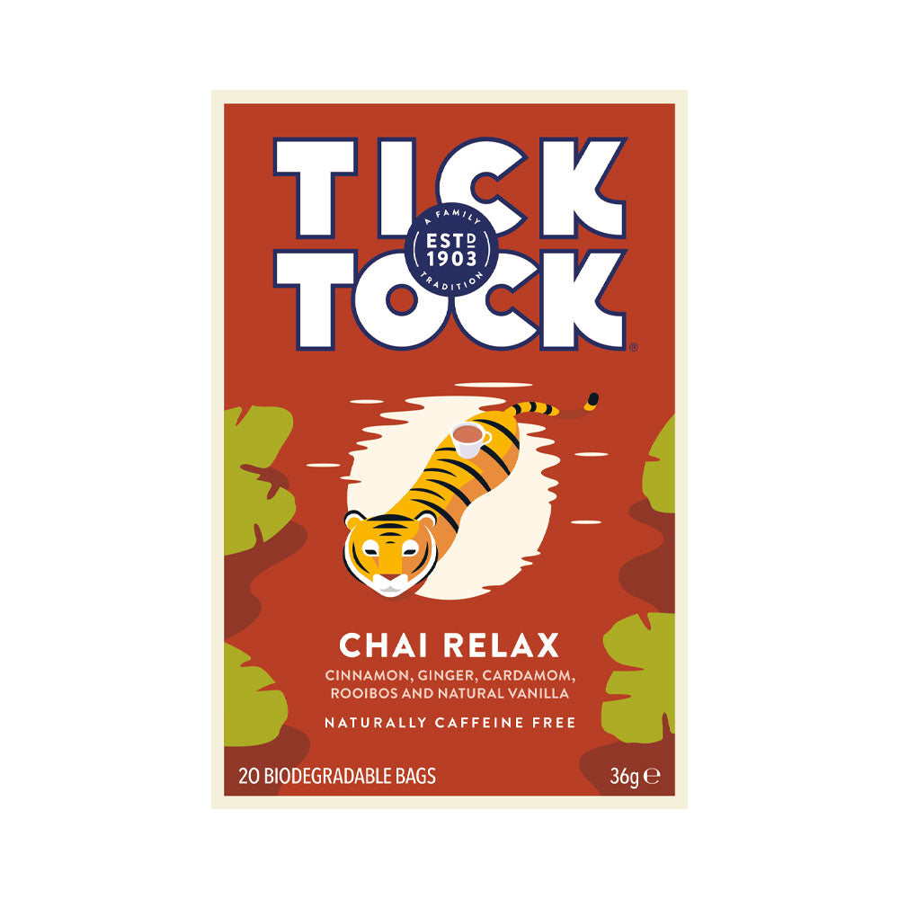 Tick Tock Wellbeing Chai Relax Tea