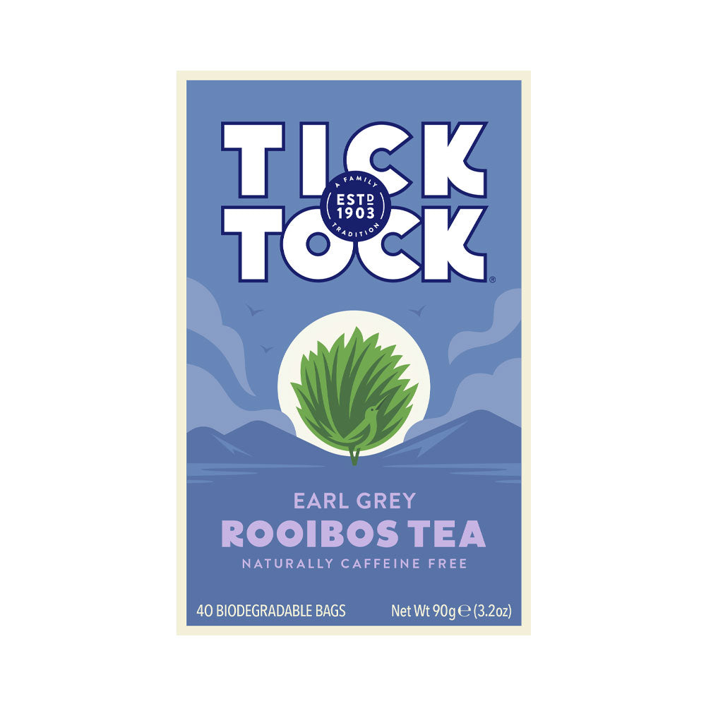 Tick Tock Rooibos Earl Grey 40 Bags