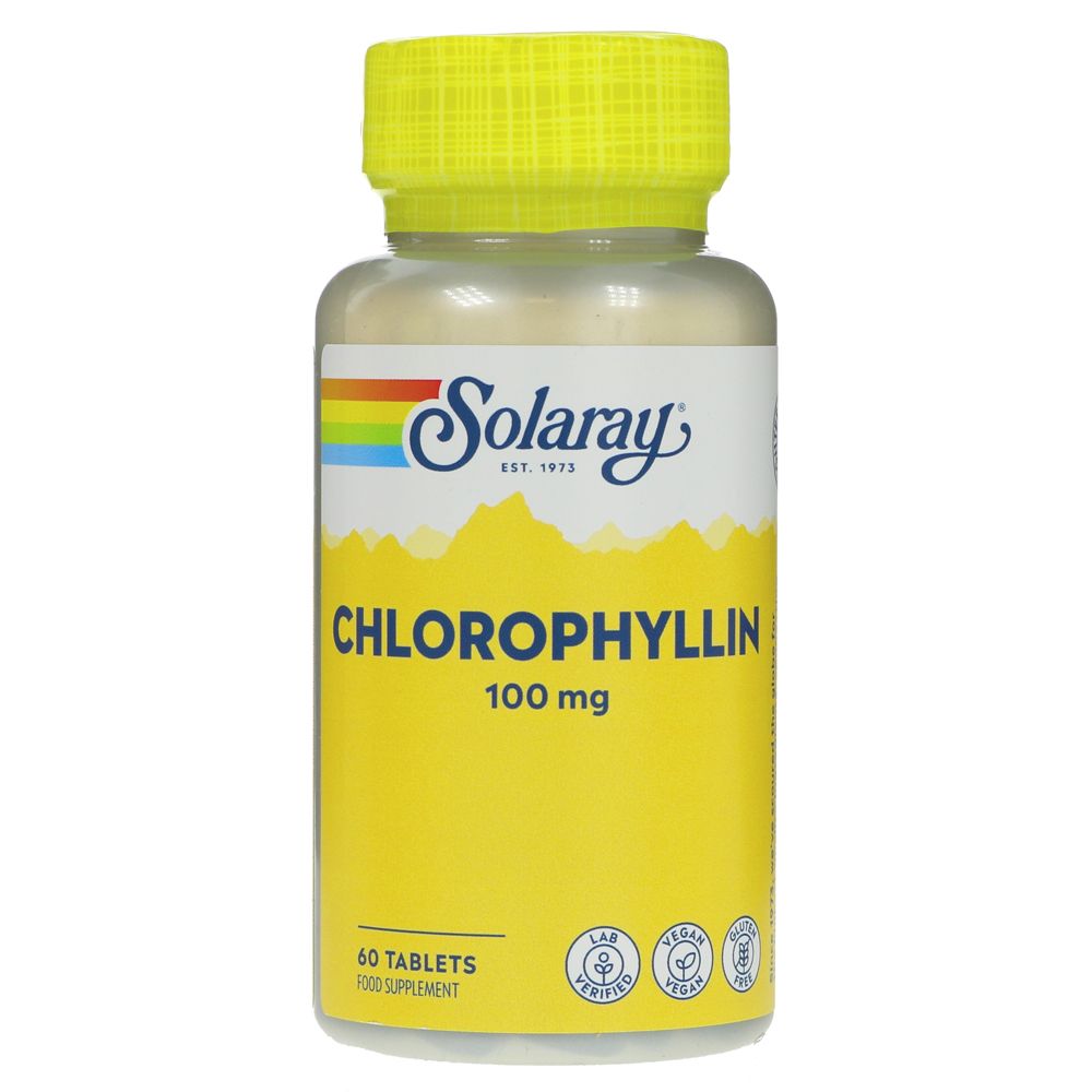 Solaray Chlorophyll 100Mg 60 Tabs